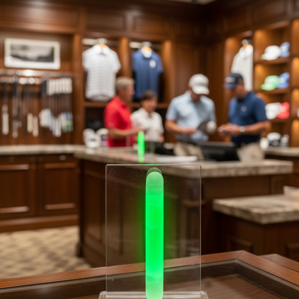 Green Glow Stick For Glow Flyer Golf Ball