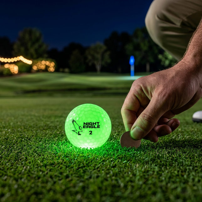 Green Night Eagle CV LED Golf Ball