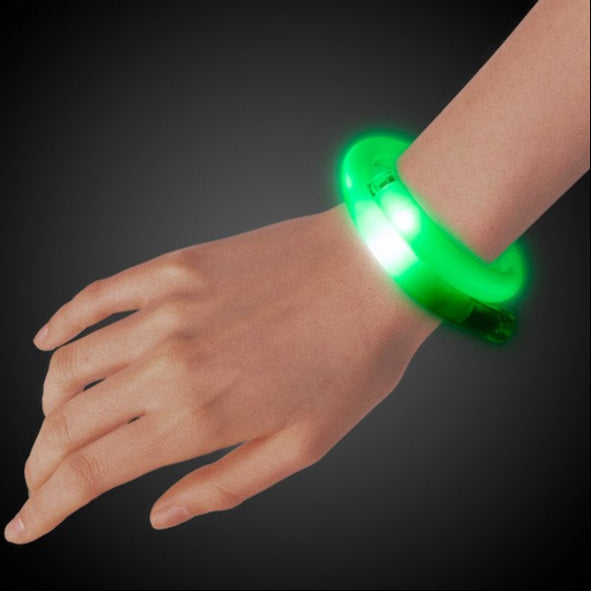 Green LED Tube Bracelet