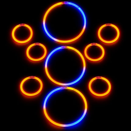 Halloween Colors Glow Bracelet & Necklace Assortment