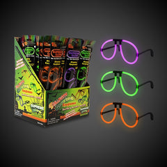Halloween Glow Eyeglasses Retail Display - 48 Assorted Per Pack