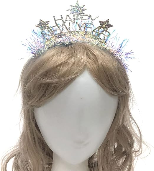 Happy New Year Headband Tiara New Year Headband