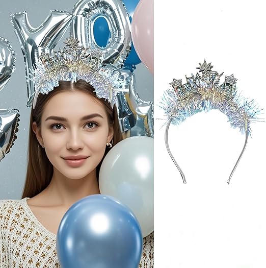 Happy New Year Headband Tiara New Year Headband