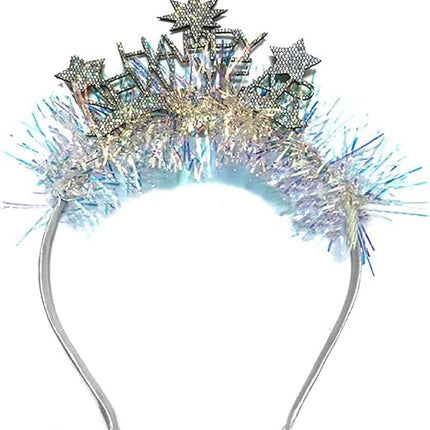 Tiara Tinsel Happy New Year Headband