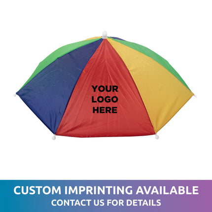 Rainbow Umbrella Hat