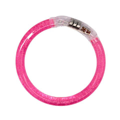 Hot Pink LED Bangle Bracelet