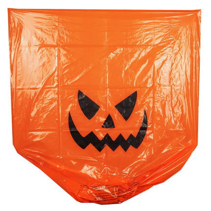 48" x 36" Jack-O-Lantern Lawn Bags - 3 Per Pack