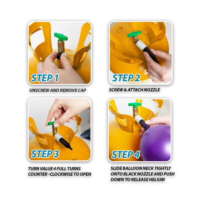 Jumbo Helium Party Kit
