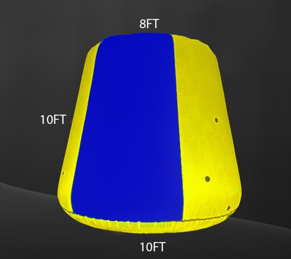 10 ft Interactive Night Golf Tower Target - Green