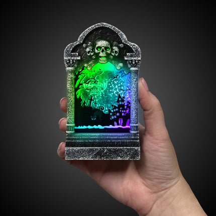 LED 5" Tombstones Retail Counter Display - 12 Per Pack