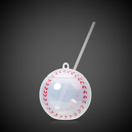 LED Light Up Multi Color 18 Oz Baseball Tumbler