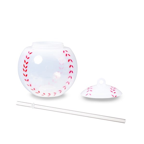 LED Light Up Multi Color 18 Oz Baseball Tumbler