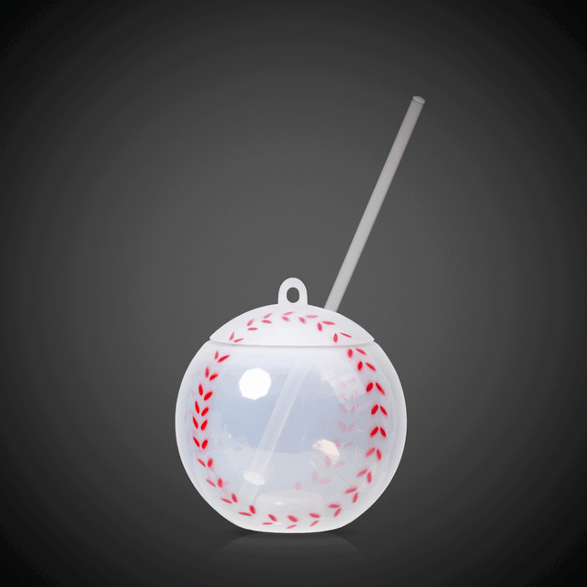 LED Light Up Multi Color 18 Oz Baseball Tumbler
