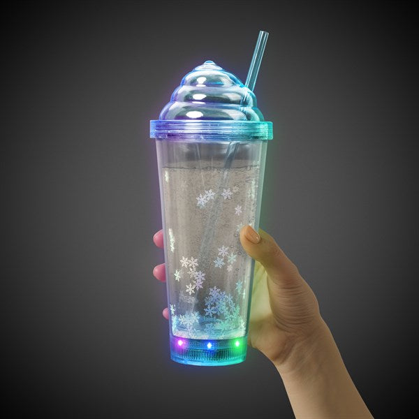 LED Blue Ice Cream 13 oz Tumbler