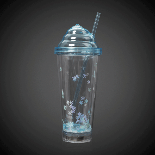 LED Blue Ice Cream 13 oz Tumbler