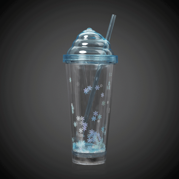 LED Blue Ice Cream 13 oz Tumbler