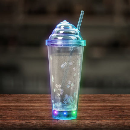 LED Blue Ice Cream 13 oz Tumbler