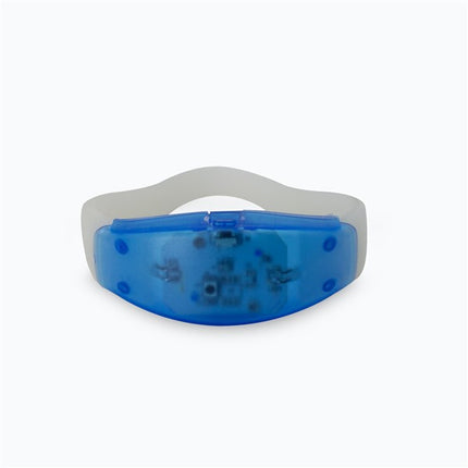 LED Blue Stretchy Bangle Bracelet 