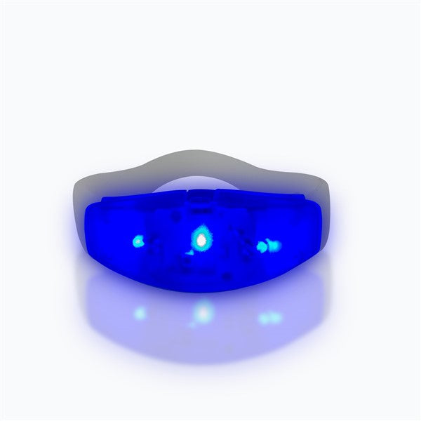 LED Blue Stretchy Bangle Bracelet 