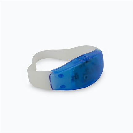 LED Blue Stretchy Bangle Bracelet 