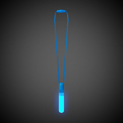 LED Blue Waterproof Light Stick With Lanyard