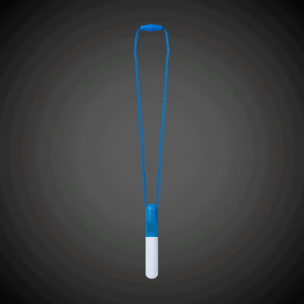 LED Blue Waterproof Light Stick With Lanyard