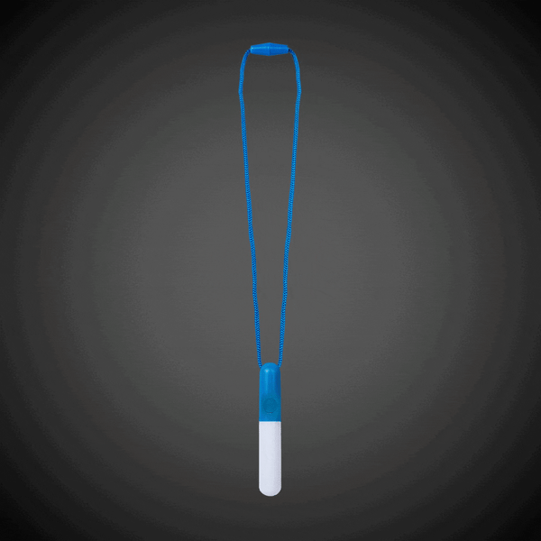 LED Blue Waterproof Light Stick With Lanyard