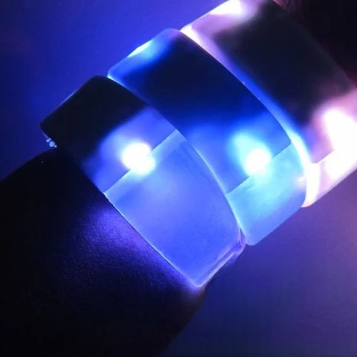 LED Glowing Bangle Bracelets - 5 Mode Multi-Color