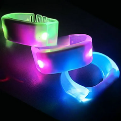 LED Glowing Bangle Bracelets - 5 Mode Multi-Color