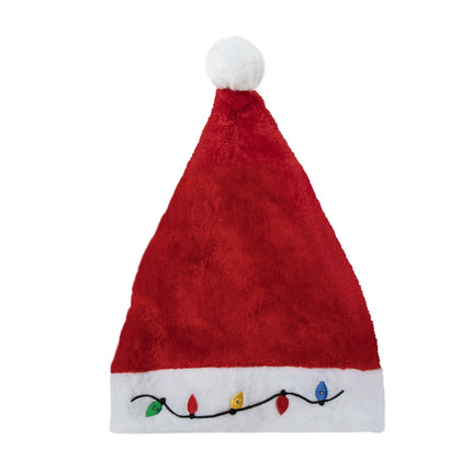 LED Christmas Bulb Santa Hats Retail Hanging Display - 24 Hats Per Pack