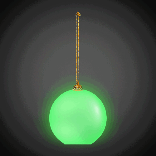 LED Color Morphing 3" Christmas Ornament