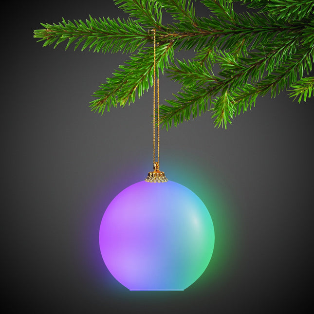 LED Color Morphing 3" Christmas Ornament