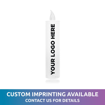 6.5" LED Flameless Multi-Color Glitter Candle