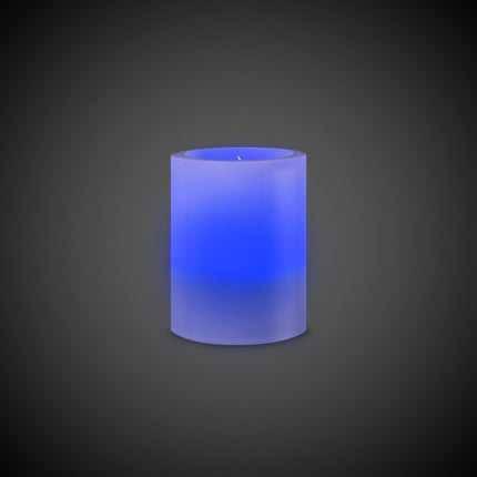 2 ½ Inches LED Flameless Multi-Color Votive Candle