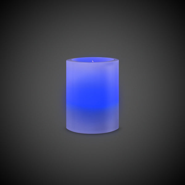 2 ½ Inches LED Flameless Multi-Color Votive Candle