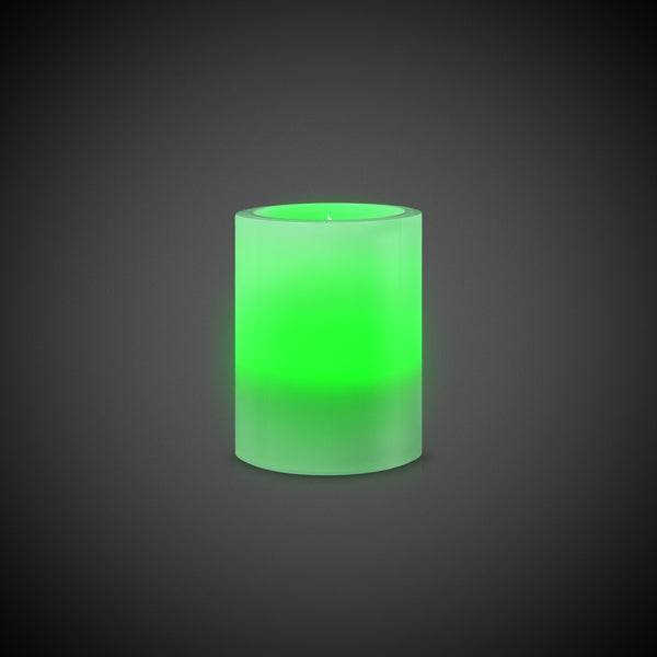 2 ½ Inches LED Flameless Multi-Color Votive Candle