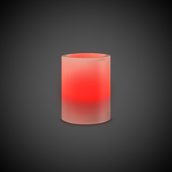 2 ½ Inches LED Flameless Multi-Color Votive Candle