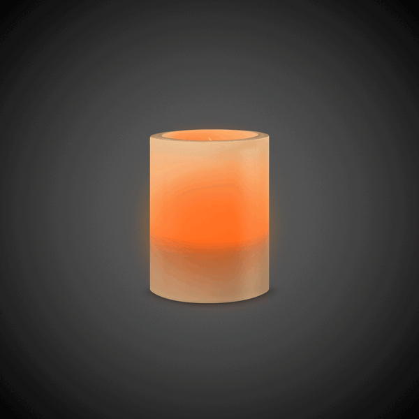 2 ½ Inches LED Flameless Multi-Color Votive Candle