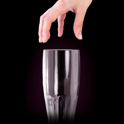 LED Flashing 12 Oz Pilsner Glasses With Freezable Base