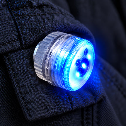 LED Flashing Button Body Lights