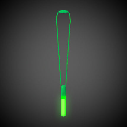LED Green Waterproof Light Stick With Lanyard