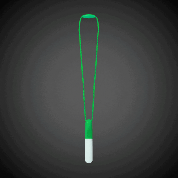 LED Green Waterproof Light Stick With Lanyard