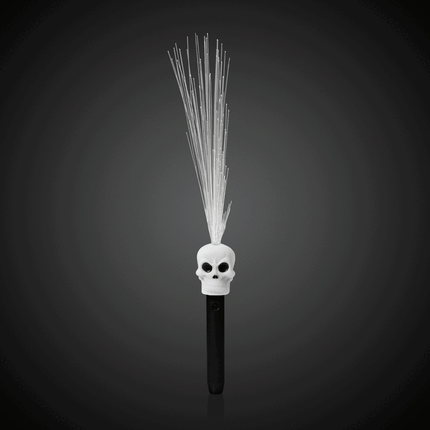 LED Halloween Fiber Optic Wands Retail Counter Display - Assorted 12 Per Pack