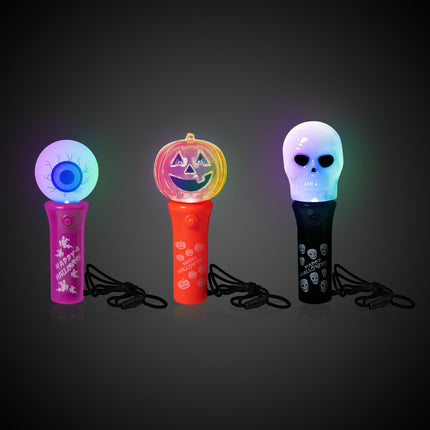 LED Halloween Mini Wands Retail Counter Display - 12 Per Pack