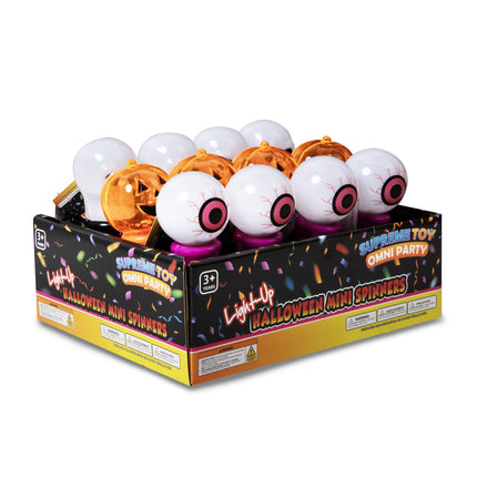 LED Halloween Mini Wands Retail Counter Display - 12 Per Pack
