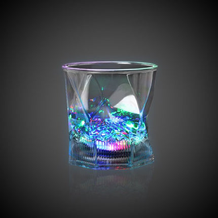 LED Light Up 10 Oz Cube Cup - Multi Color