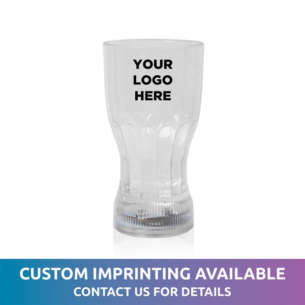 LED Multi-Color Light Up 12 Oz Drink Glass - Custom Imprint