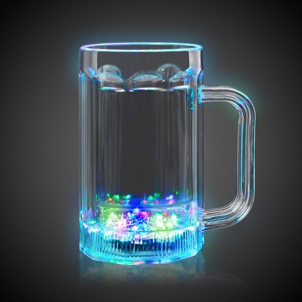Multi-Color LED Light Up 16 Oz Beer Mug