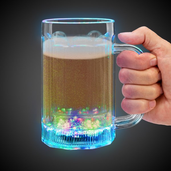 Multi-Color LED Light Up 16 Oz Beer Mug