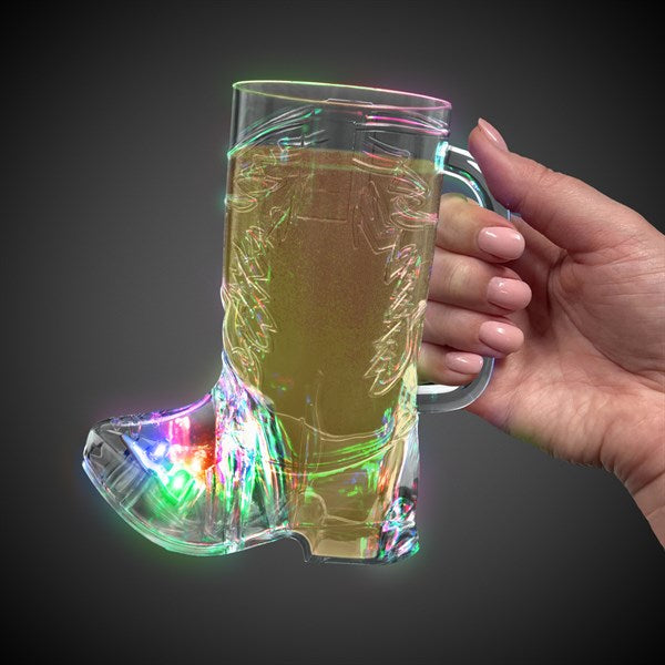 LED 16 Oz Cowboy Boot Cup